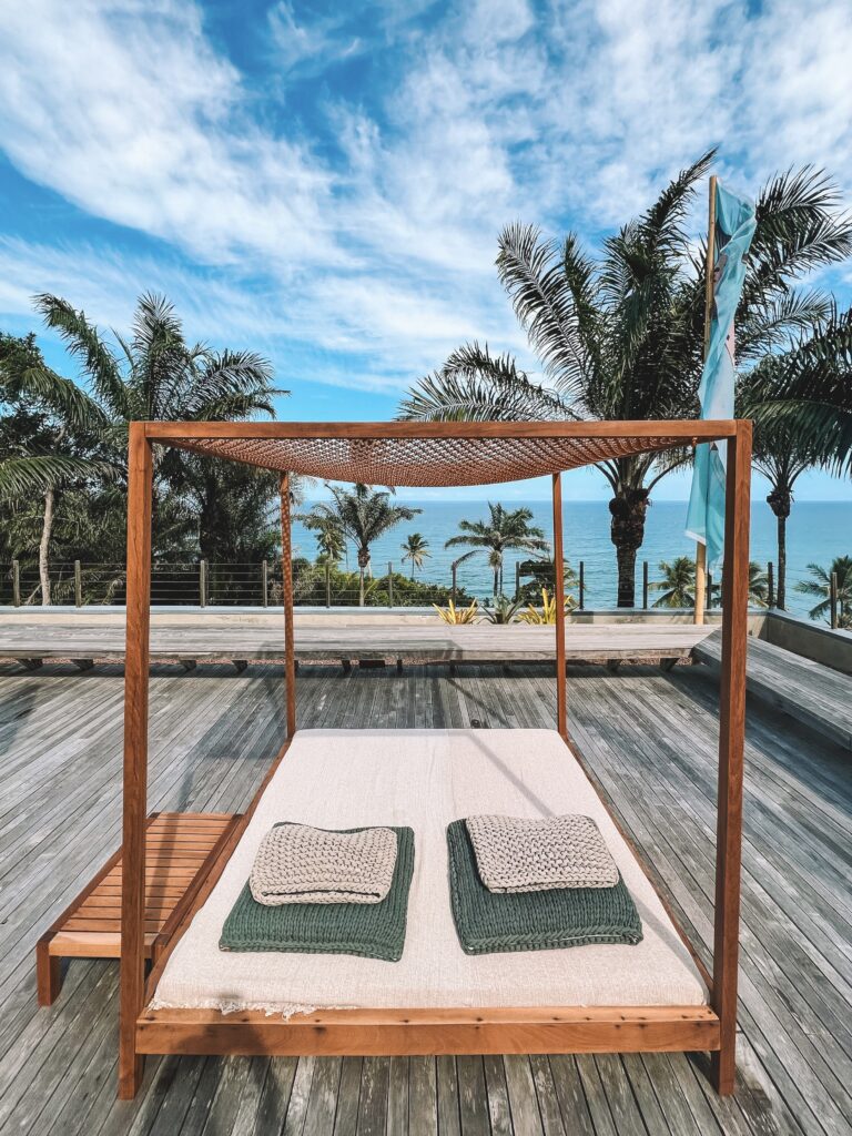 Rooftop lounge com vista mar Barracuda Hotel